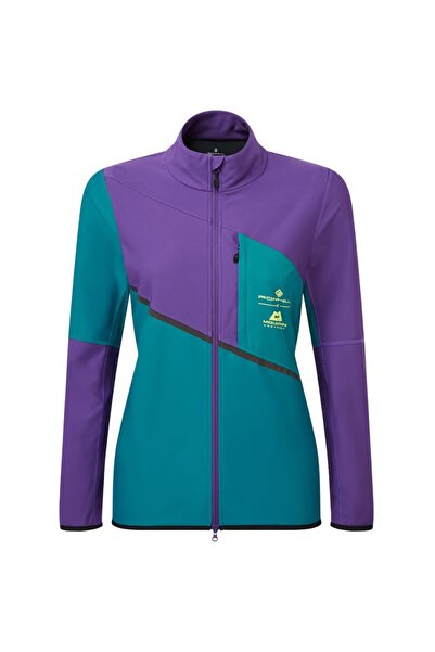 Ronhill Jacheta alergare dama Tech Gore-Tex Windstopper FW 2024-Mov/Verde-M