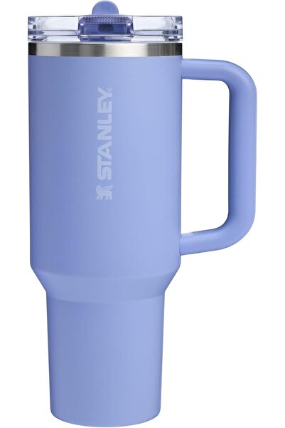 Genericc كوب ستانلي كوينشر برو تور فليبسترو سعة 40 أونصة بنقشة زهرة الكوبية (...