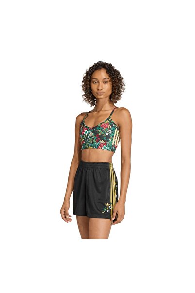 adidas Kd5556-K 3S Bralet Women's T-Shirt Black