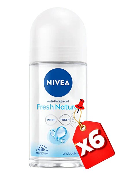 NIVEA FRESH 50ml x6 PCS