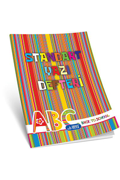 UMUT DEFTER A5 40 Sheets Beautiful Writing Notebook with Vertical Lines 12 Pi...