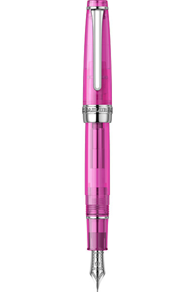 Sailor Fountain Pen PG Slim Transparent Pink RHT 14K (M)