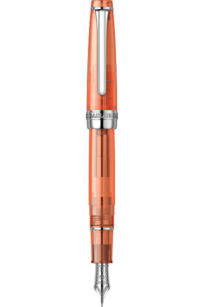 Sailor Fountain Pen PG Slim Transparent Orange RHT 14K (M)
