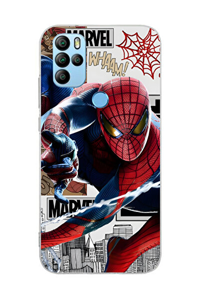 FLAMENKO حافظة هاتف شفافة بنمط السوبر هيرو متوافقة مع جهاز General Mobile GM ...