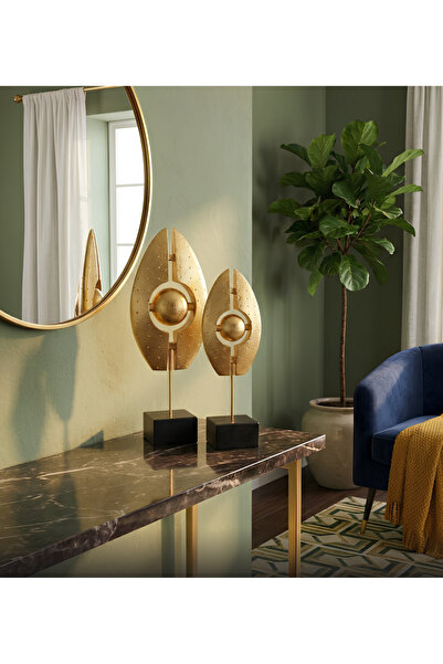 AKUA TAHTA Zımba Temalı 2'li Dekor