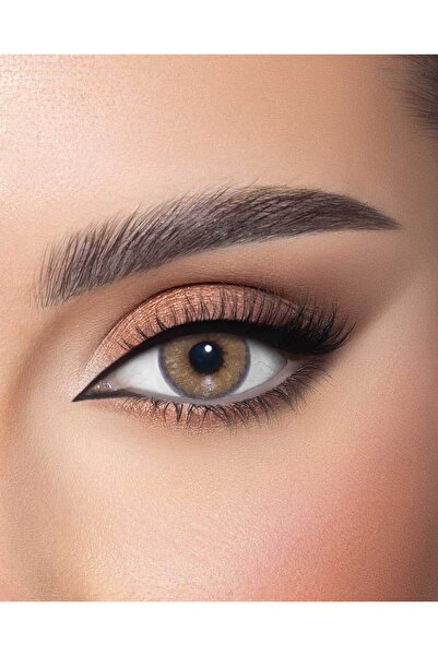 DAHAB عدسات لاصقة ملونة يومية - لون بني طبيعي