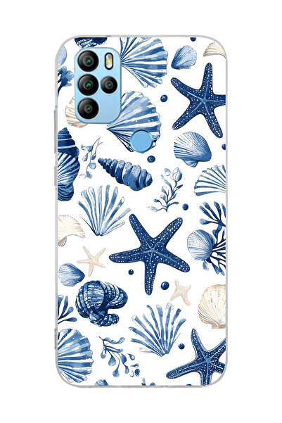 FLAMENKO Omix X300 / X500 Compatible Transparent Phone Case with Starfish and...