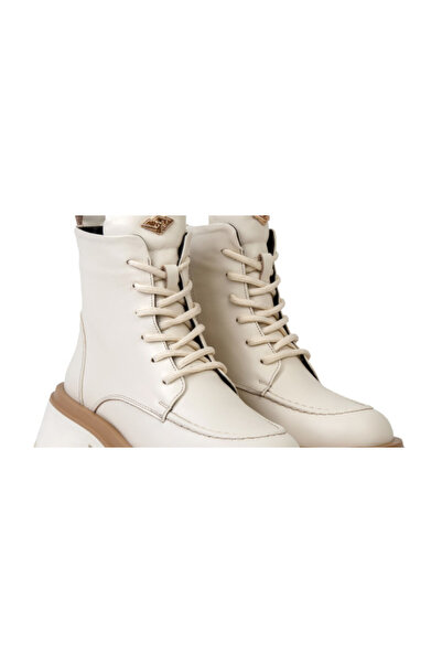 ANNASIA SHOES MIRIAM boots - Beige Leather