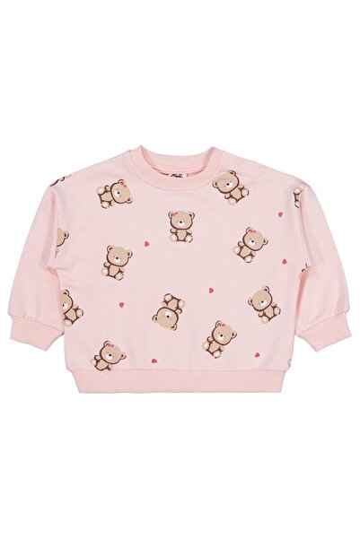 Civil Baby Set de 3 hanorace cu imprimeu ursuleț de pluș, 6-18 luni - Standar...