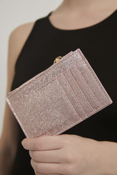 Arma Life ARMALIFE 2270 حامل بطاقات نسائي فضي مع حامل للعملات المعدنية