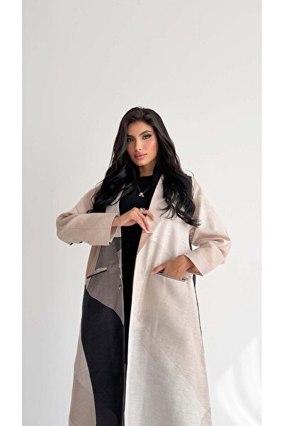 AYA MWT830 - Printed Blazer Abaya