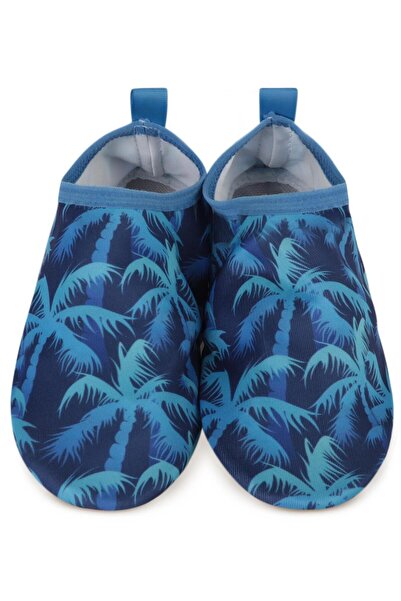 Civil Boys Pantofi de mare cu imprimeu palmier, fără talpă, mărimea 31-35 - A...