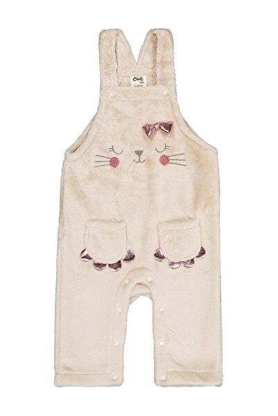 Civil Baby Kedi Nakışlı 6-18 Ay Slopet - Bej 12-18 Ay