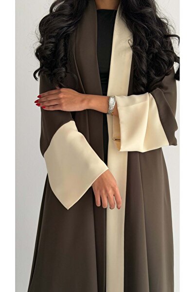 AYA MW2084 - Silk Crepe abaya, half-circle cut