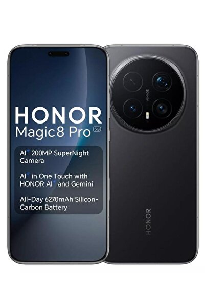 HONOR Telefon mobil Magic8 Pro, Qualcomm Snapdragon 8 Gen 5, ecran OLED LTPO ...