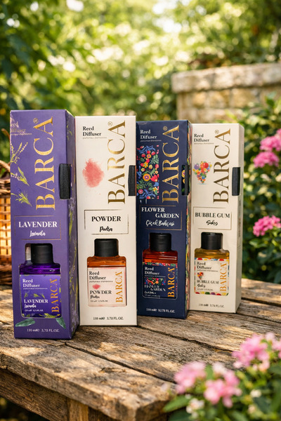 Barca Reed Diffuser Çubuklu Oda Kokusu Bubble Gum (Sakız) 110 ml