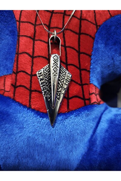 enyatakı Spear model steel tarnish-free stainless necklace with lifetime guar...