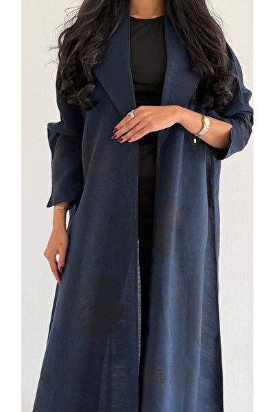 AYA MWT1005 - Embroidered Linen Abaya