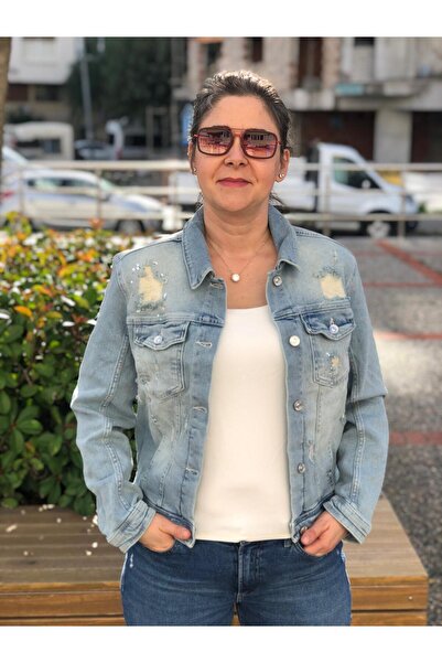 BAKTAGÖR Jeans Jacket (Ripped and Distressed)