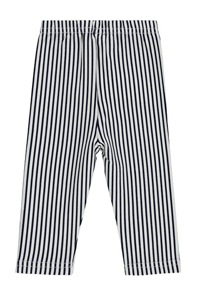 Civil Baby Κολάν με στάμπα ρίγες 6-18 μηνών - Μαύρο 6-9 μηνών