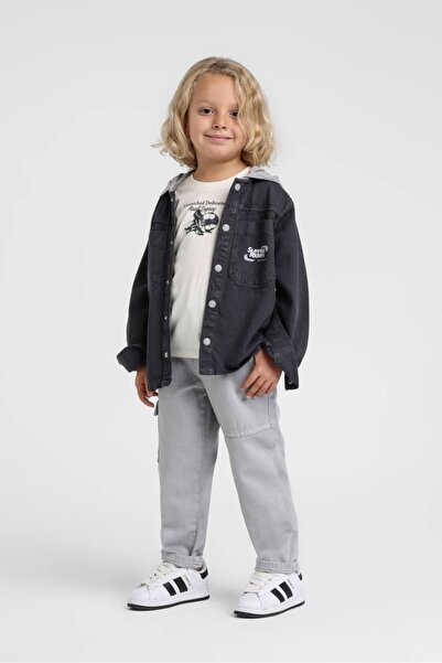 HAUSEkids 1-5 Years Old Sunrise Riders Boys' 3-Piece Set-Anthracite