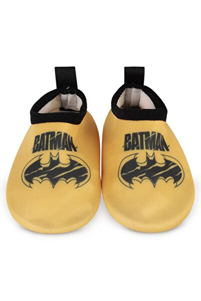 Batman Printed Sole 20- Sea Shoes - Yellow