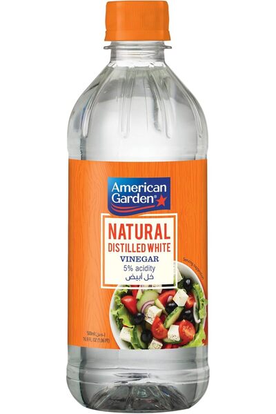 american garden White Natural Vinegar 500 ml