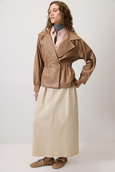 Touché Privé Elastic Waist Kru Double-Breasted Ket