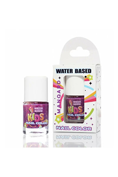 Manoard Children's water-based nail polish 9 ml, DARK VIOLET, BOX