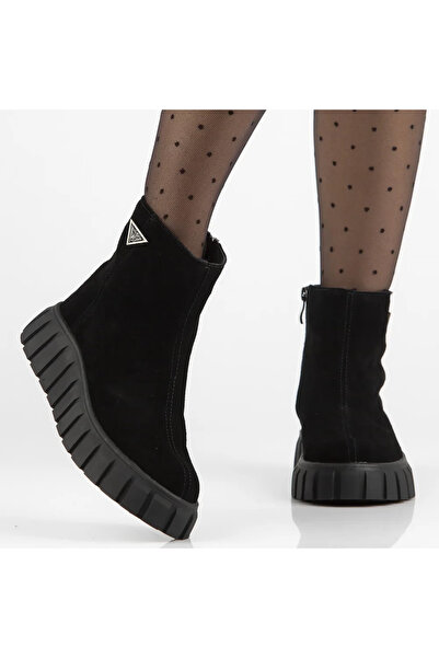 Filippo Genuine leather boots 6301 black