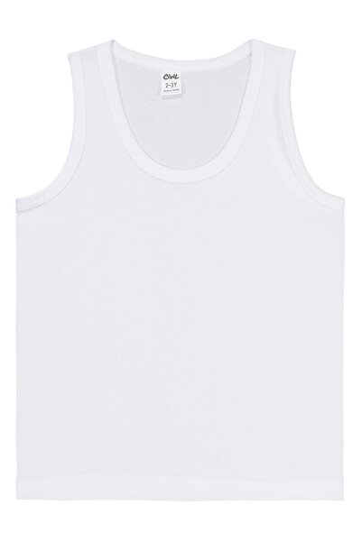 Civil Boys Basic Single Jersey Undershirt for 2-12 Years - Standard for 6-7 Y...