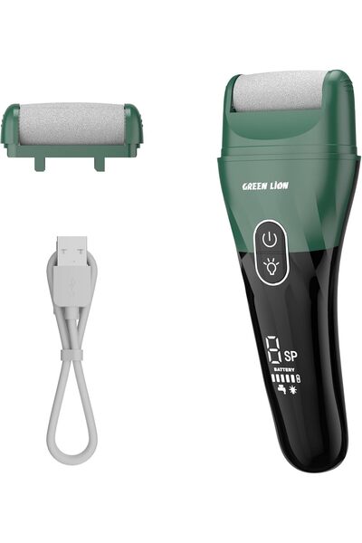 Green Lion مزيل مسامير القدم القابل لإعادة الشحن، وجهاز تنظيف كهربائي، ومزيل ...