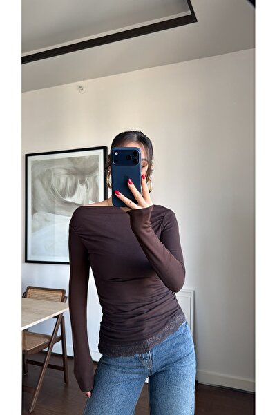 sinemkivanc co DANTEL DETAYLI PAMUKLU BODY