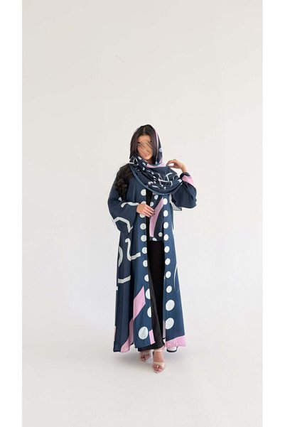 AYA MWT1096 - Printed Abaya