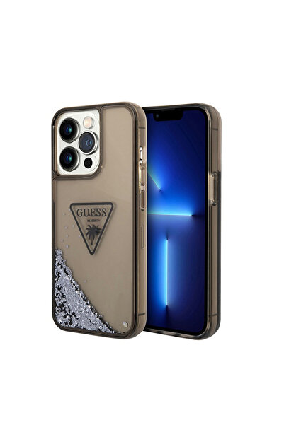 Guess Husa Originala Pentru iPhone 14 Pro Max Czarny/Black hardcase Liquid Gl...