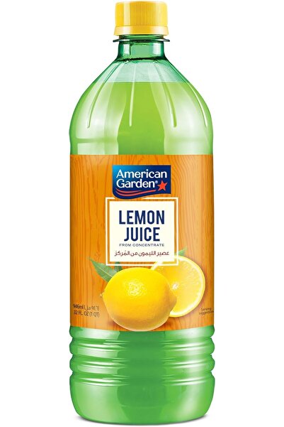american garden Lemon Juice From Concentrate, 946 Ml