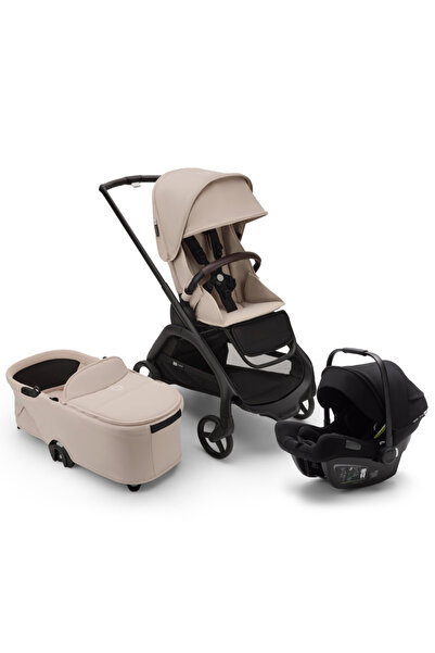 Bugaboo Dragonfly 3 in 1 Stroller Black/Desert Taupe