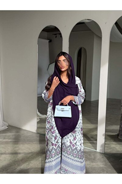 AYA MWT774 - Floral Abaya