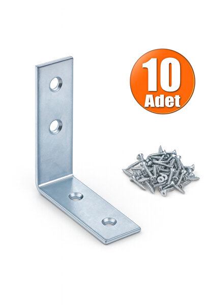 BAŞKAN YAPI HIRDAVAT 10ADET Mobilya Eşya Dolap Sabitleyici Köşebent Bağlantı ...