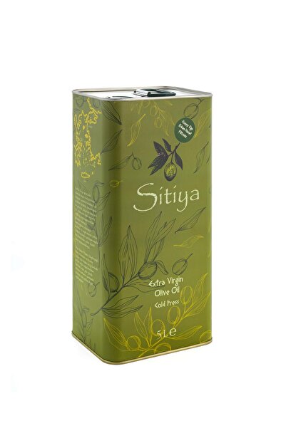 Sitiya Kuzey Ege Erken Hasat Natürel Sızma Zeytinyağı (Soğuk Sıkım) 5 lt