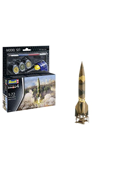 REVELL Set de machete de vehicule militare germane A 4/V 2 Rocket Rev 63309