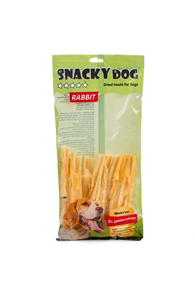 Snacky Dog Recompense caini Snacky Dog,100% naturale Piele de Iepure, Hipoale...