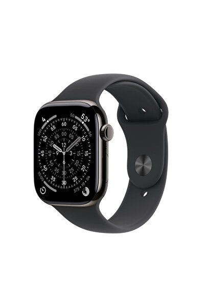 Apple Ceas inteligent GPS + Cellular 46mm, ecran Retina, cip S10 dual-core, 6...