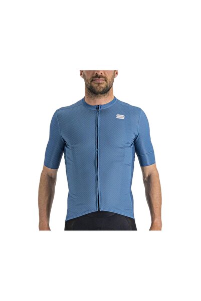 Sportful Checkmate Ανδρική Φανέλα Ποδηλασίας - Μπλε - L