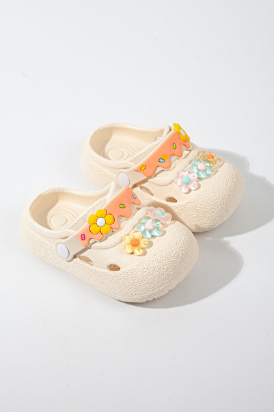 Behtah Kundura Papuci de piscină pentru copii, colorați, anti-alunecare sanda...