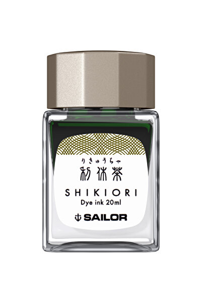 Sailor Shikiori Summer Rikyu Cha Green Ink – 20 ml