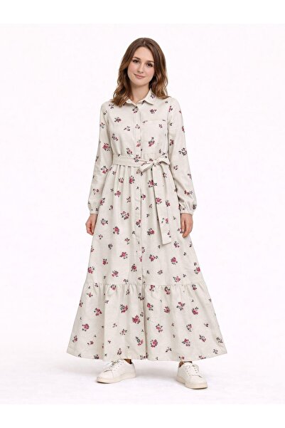 Giyinse Seren Girl's Dress Pink - Islamic Dress