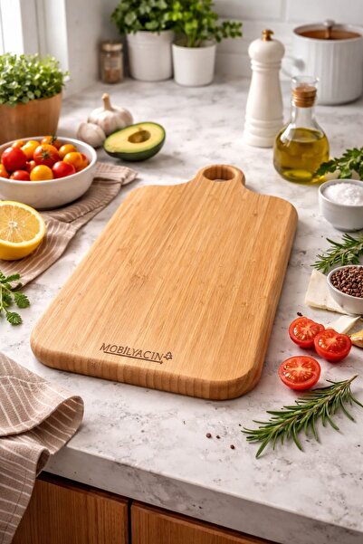 ADIM EBATLAMA Bamboo Cutting Board (for Cutting) 40X20