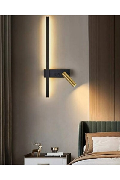 Pa Petra Aydınlatma Dekoratif Gold Kaplamalı Ledli Duvar Aplik Günışığı Otel ...