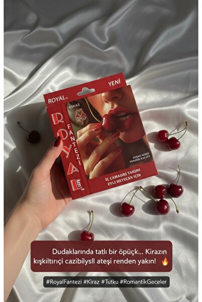 Royal Kadın MEYVE AROMALI İÇ ÇAMAŞIRI TAKIMI